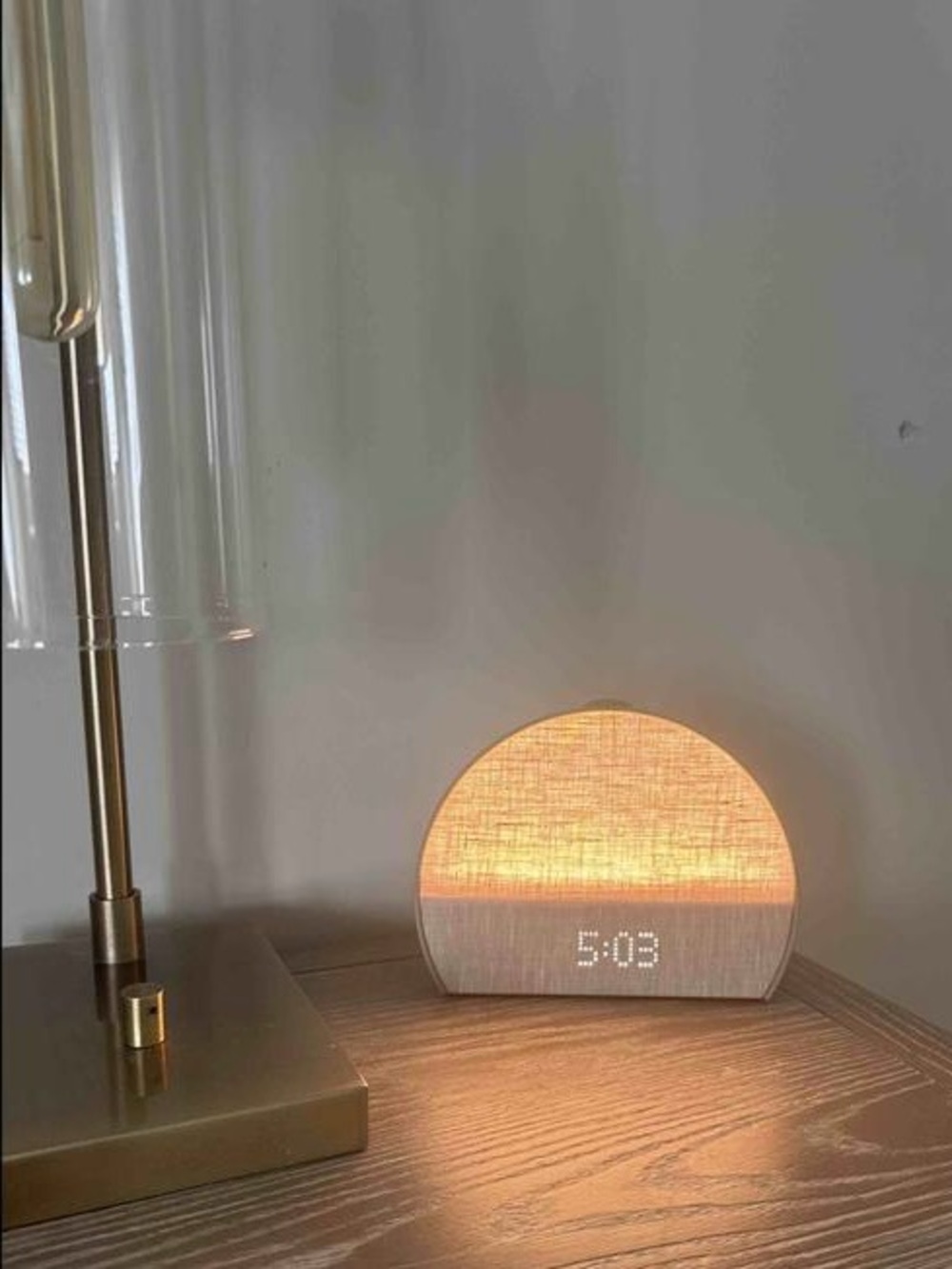Hatch Restore Sunrise Smart Alarm Clock Sound Machine Baby Sleep Beige